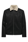 ONLY & SONS Teddy Kragen Jacke Black