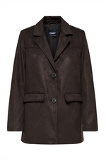 ONLY Velours Blazer Mole