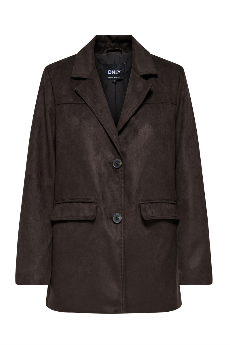 ONLY Velours Blazer Mole