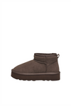 ONLY SHOES Gefütterte Teddy Boots Chestnut