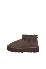 ONLY SHOES Gefütterte Teddy Boots Chestnut