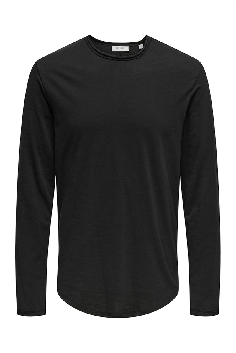 ONLY & SONS Longsleeve Black