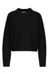 SUBLEVEL Strick Pullover Black