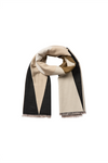 SOYACONCEPT Schal Schwarz Creme