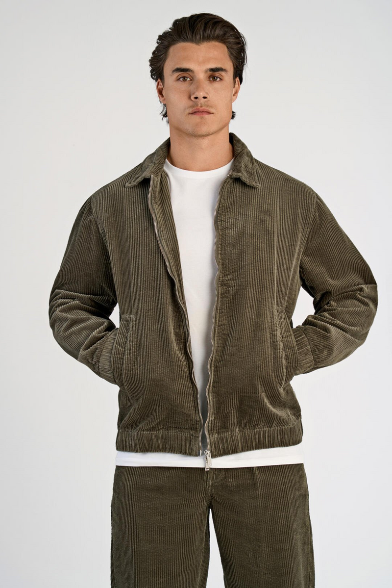 LINDBERGH Cord Jacke Dusty Army