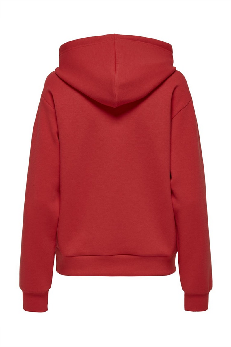 ONLY Soft Hoodie Mars Red