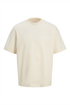 JACK & JONES Backprint T-Shirt Buttercream