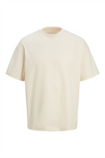 JACK & JONES Backprint T-Shirt Buttercream