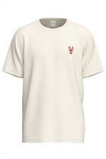SELECTED HOMME T-Shirt Egret Lobs