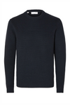 SELECTED HOMME Struktur Pullover Sky Captain