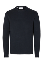 SELECTED HOMME Struktur Pullover Sky Captain