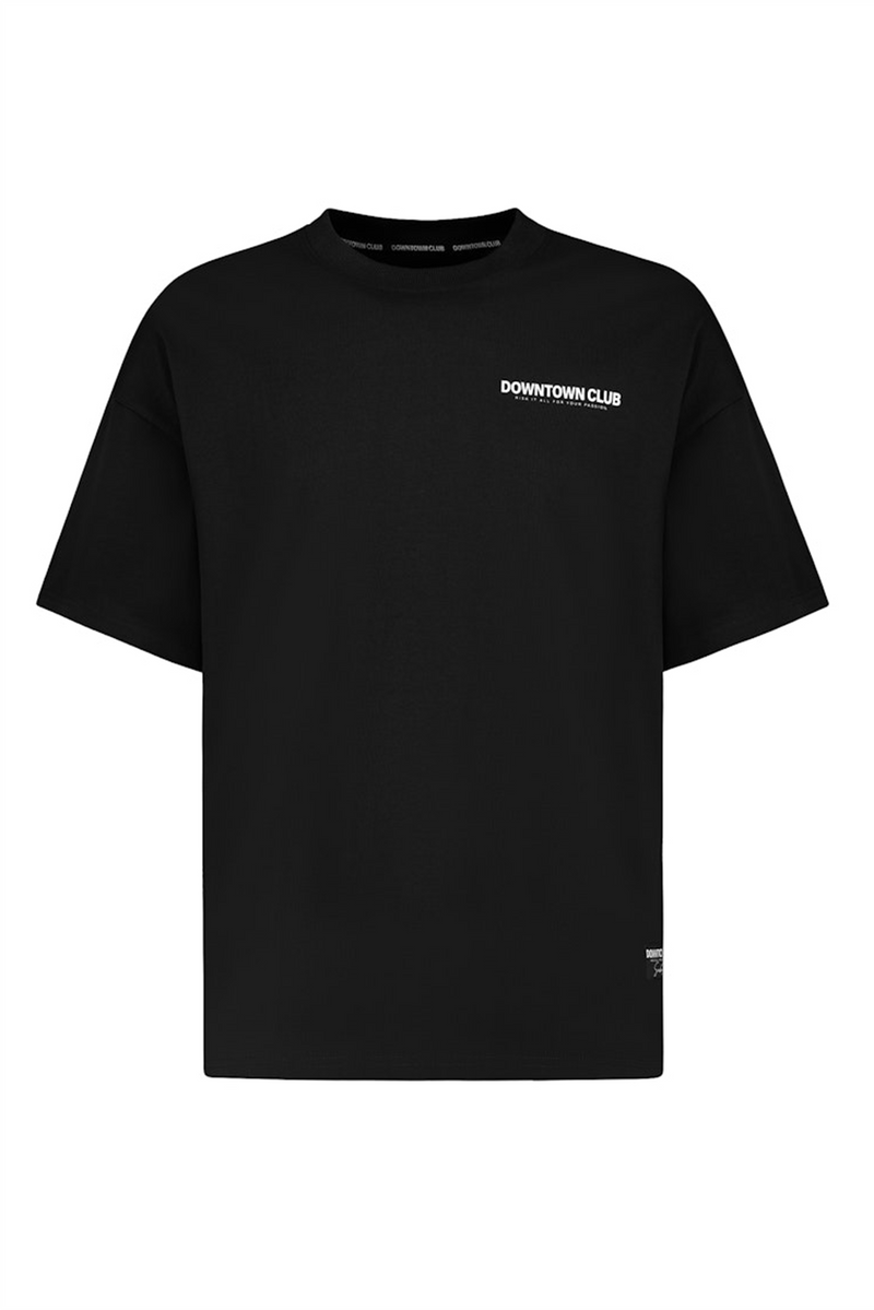 SUBLEVEL Backprint T-Shirt Black