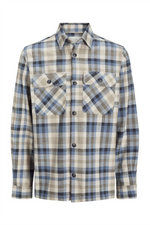 JACK & JONES Karo Overshirt Chambray Blue