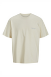 JACK & JONES Backprint T-Shirt Antique White