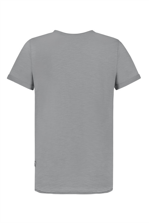 SUBLEVEL Basic T-Shirt Middle Grey