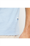 OLYMP Leinen Poloshirt Bleu