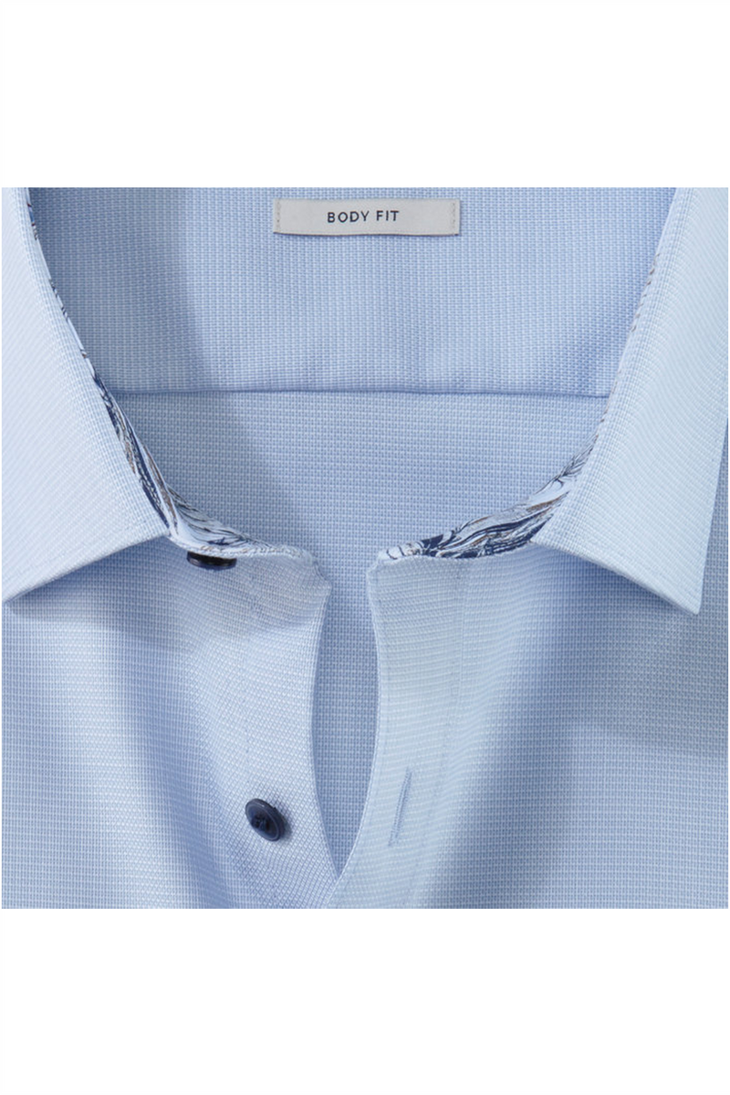 OLYMP Hemd Level 5 Body Fit Bleu