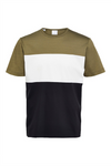 SELECTED HOMME Block Streifen T-Shirt Burnt Olive