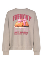 SUBLEVEL Backprint Soft Sweatshirt Dark Beige