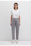 MAVI Laura High Rise Baggy Cord Hose Charcoal Gray