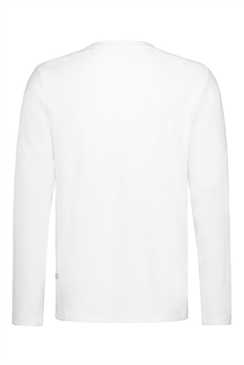 SUBLEVEL Struktur Longsleeve White