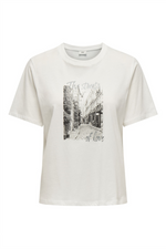 JDY T-Shirt Cloud Dancer The Street