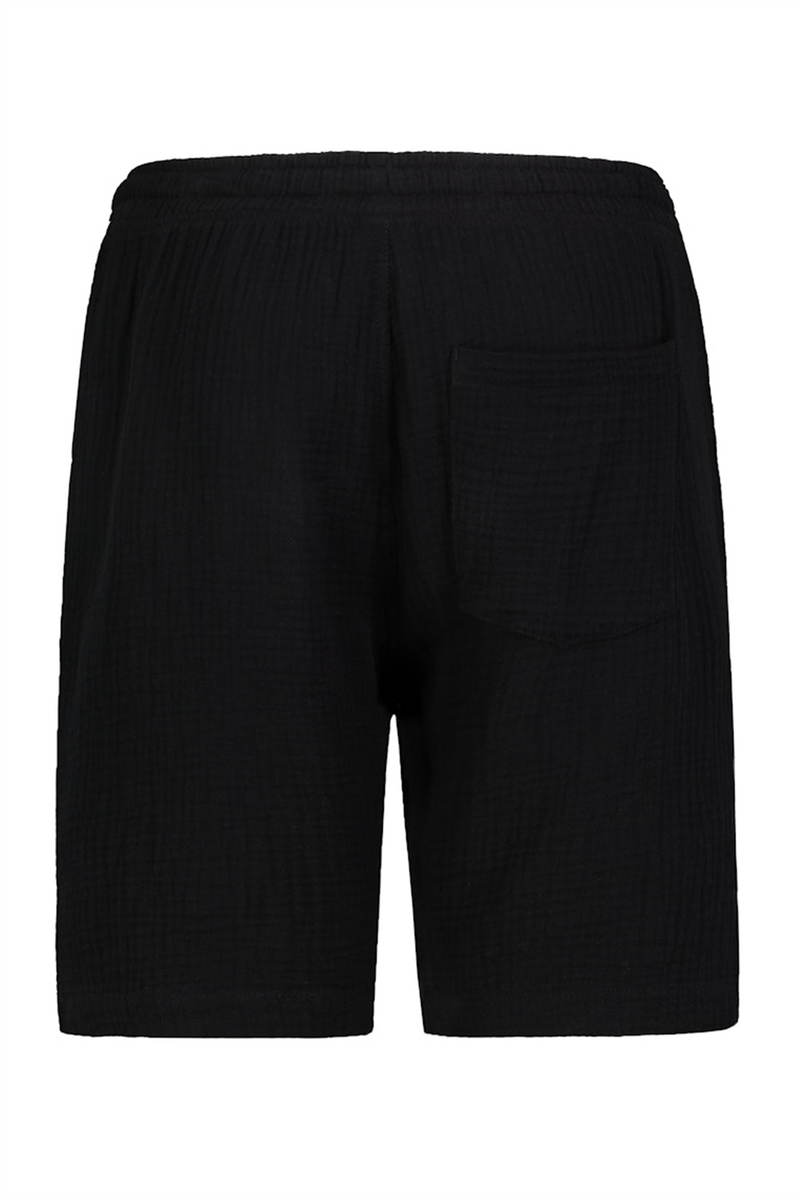 SUBLEVEL Musselin Shorts Black