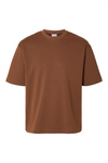 SELECTED HOMME Loose T-Shirt Soft Slit