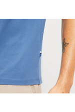 OLYMP T-Shirt Rauchblau