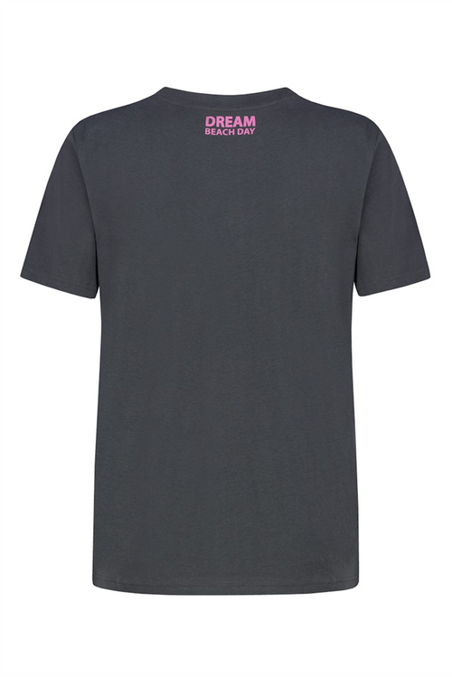 SUBLEVEL Print T-Shirt Dark Grey