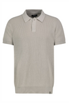 SUBLEVEL Strick Poloshirt Light Beige