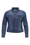 ONLY CARMAKOMA Jeans Jacke Medium Blue Denim