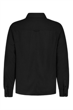 EIGHT 2 NINE Leinen Viskose Hemd Black