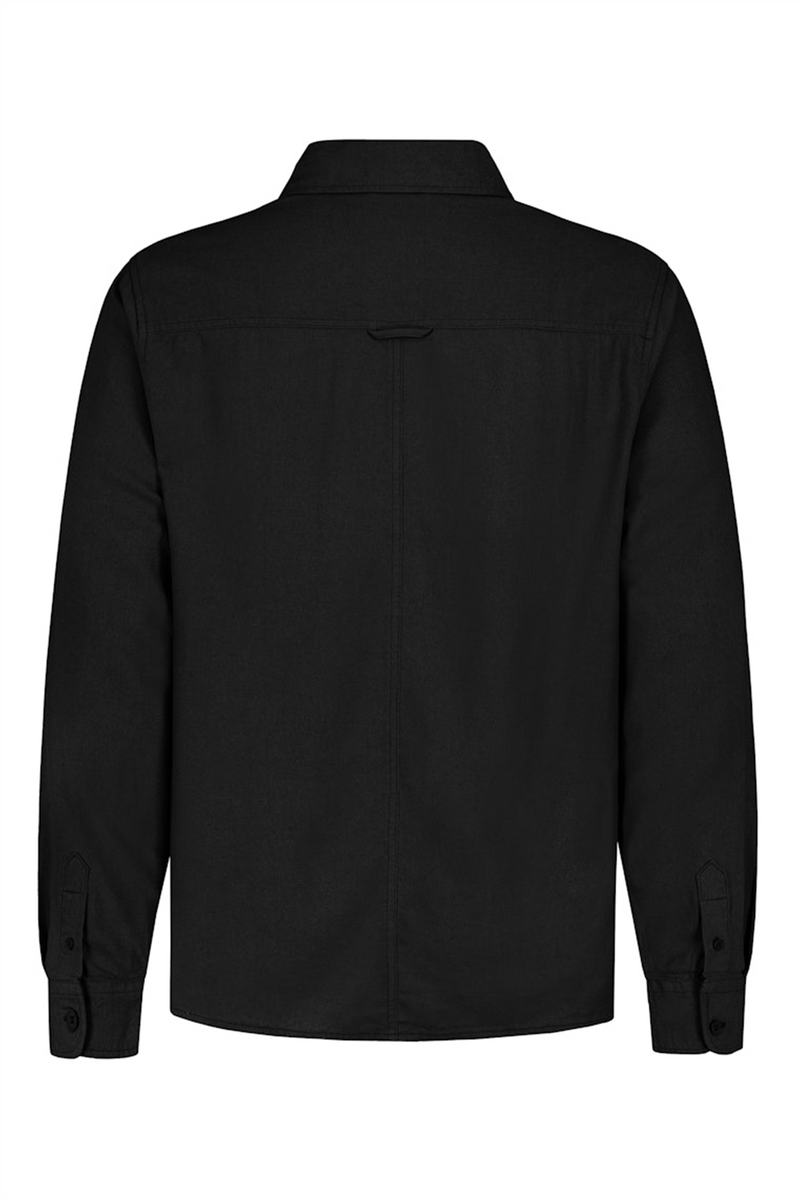 EIGHT 2 NINE Leinen Viskose Hemd Black