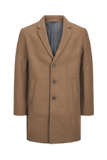 JACK & JONES Wolle Mantel Khaki