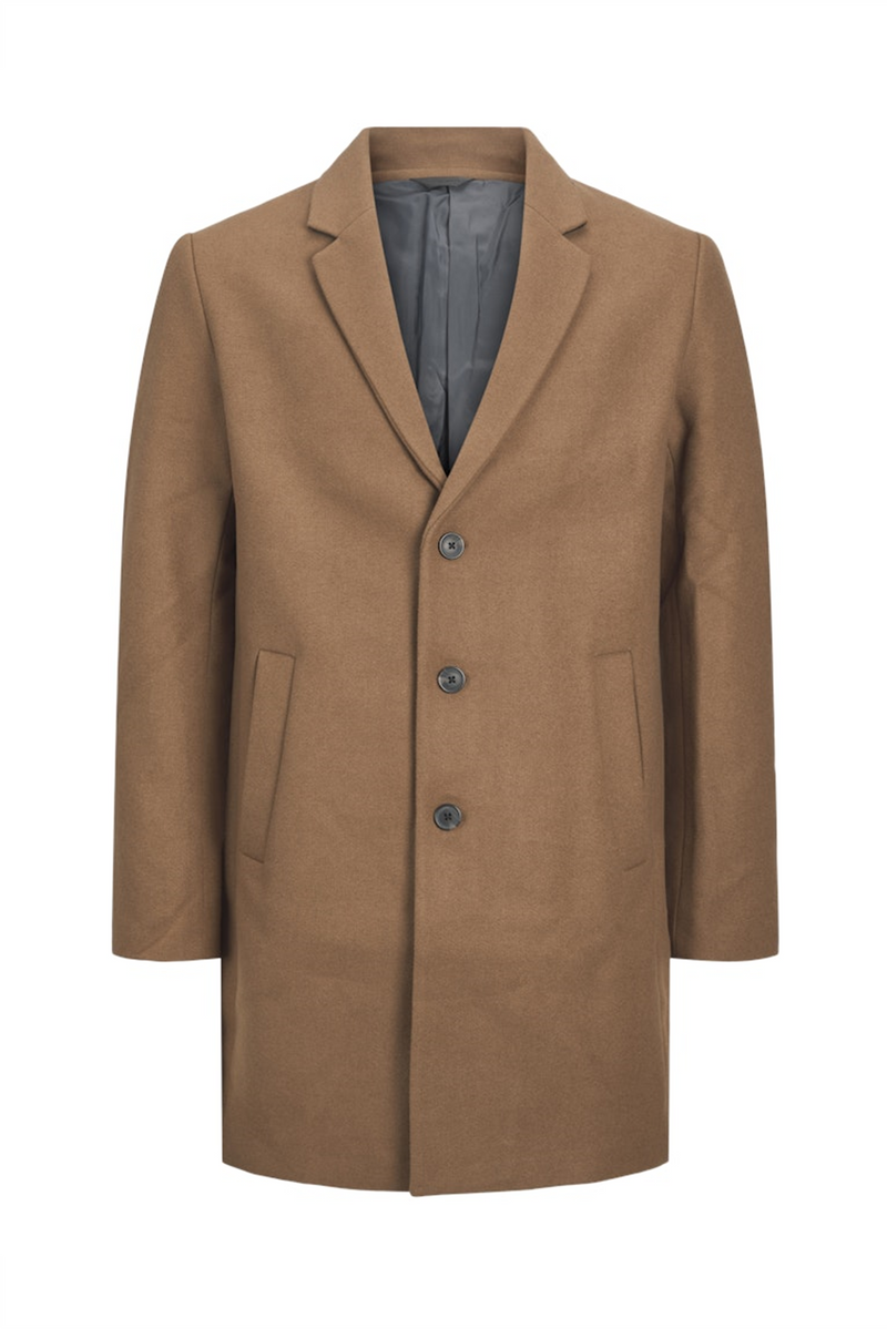 JACK & JONES Wolle Mantel Khaki