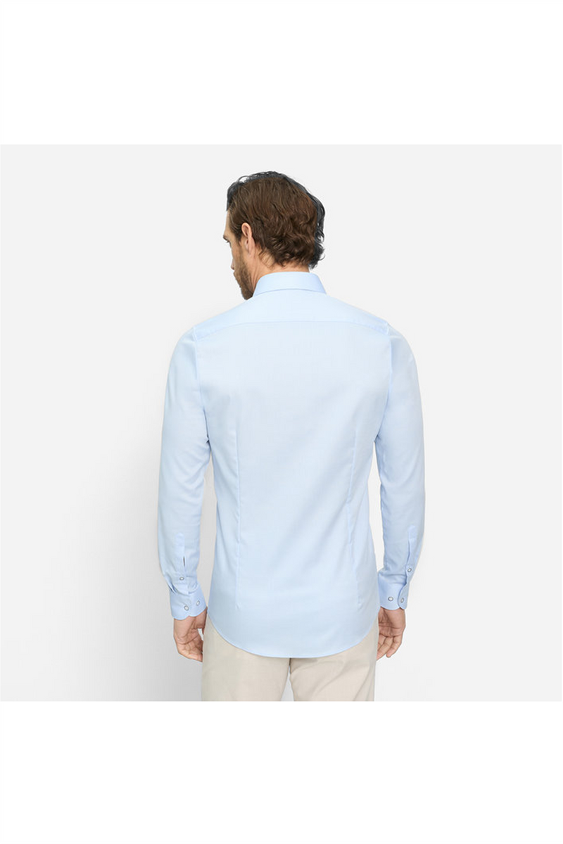 OLYMP Hemd Level 5 Body Fit Bleu