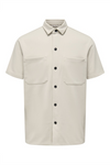 ONLY & SONS Lockeres Kurzarm Hemd Moonstruck