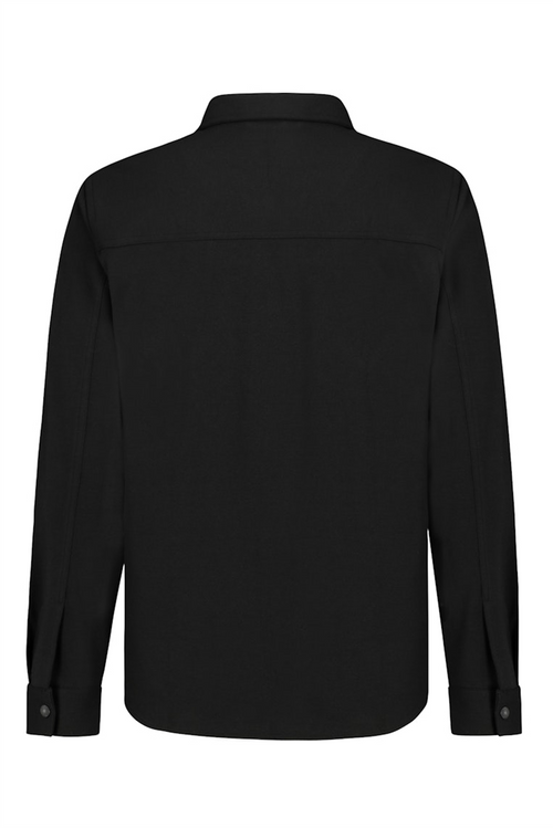 SUBLEVEL Leichtes Overshirt Black