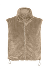 ONLY Fake Pelz Weste Silver Mink