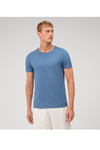 OLYMP T-Shirt Rauchblau