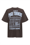 ONLY Backprint T-Shirt Black Coffee