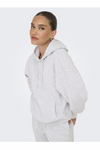 ONLY Sweatshirt Light Grey Melange