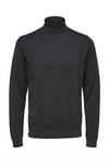 SELECTED HOMME Rollkragen Pullover Antracit