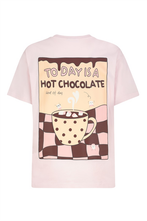 SUBLEVEL Backprint T-Shirt Light Rose