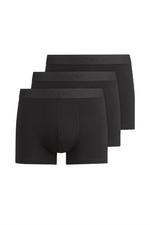 OLYMP Boxershorts 3er Pack Black