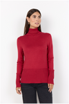 SOYACONCEPT Rollkragen Pullover Rot