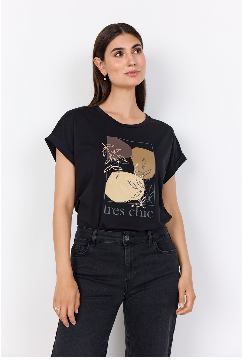 SOYACONCEPT T-Shirt Schwarz