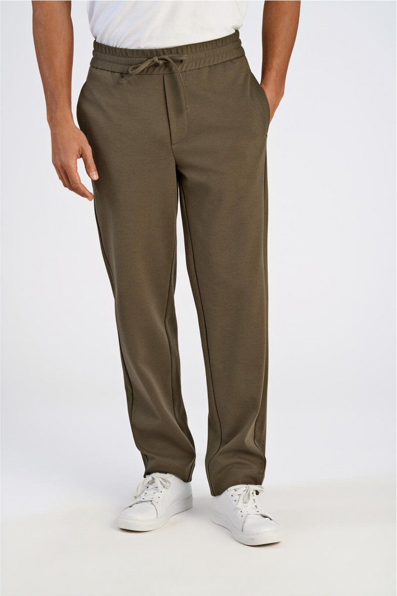 LINDBERGH Relax Fit Stoffhose True Army