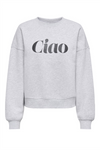 ONLY Sweatshirt Light Grey Ciao